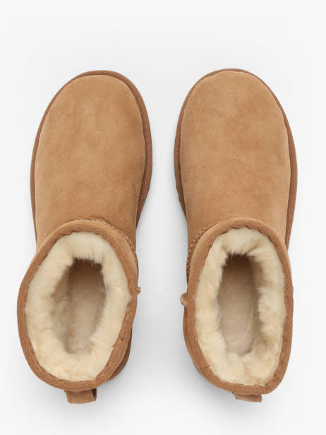 Classic Mini Ii Laarzen Uit Leder Ugg Bruin accessoires 1016222 ander zicht 4
